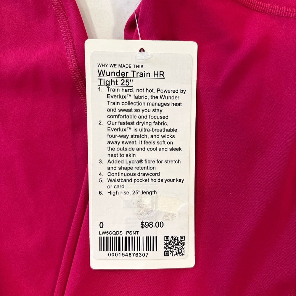 Lululemon Wunder Train $98MSRP - Picture 7 of 11